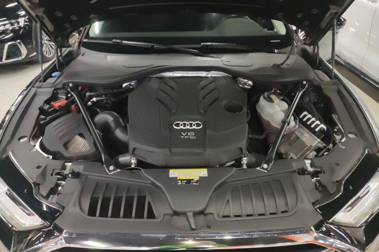 Used Audi A8 2019 Plus A8L 50 TFSI quattro Luxury Model Engine Bay