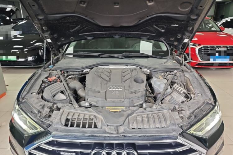 Used Audi A8 2019 Plus A8L 50 TFSI quattro Comfort Model Engine Bay