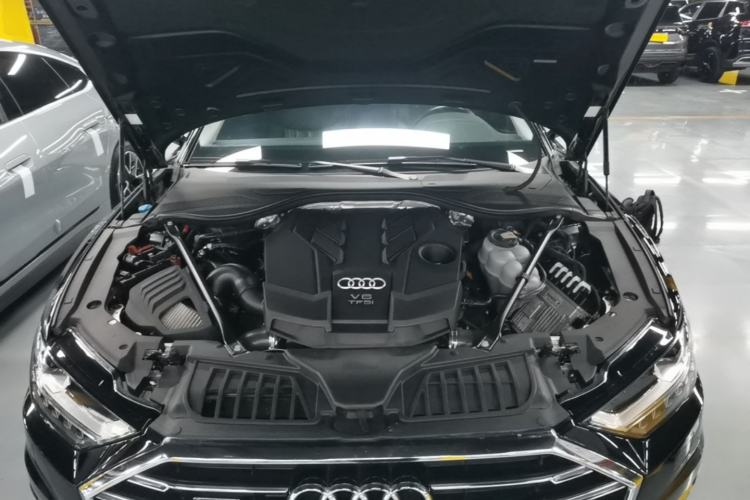Used Audi A8 2019 Facelifted Plus A8L 50 TFSI quattro Luxury Edition Engine Bay