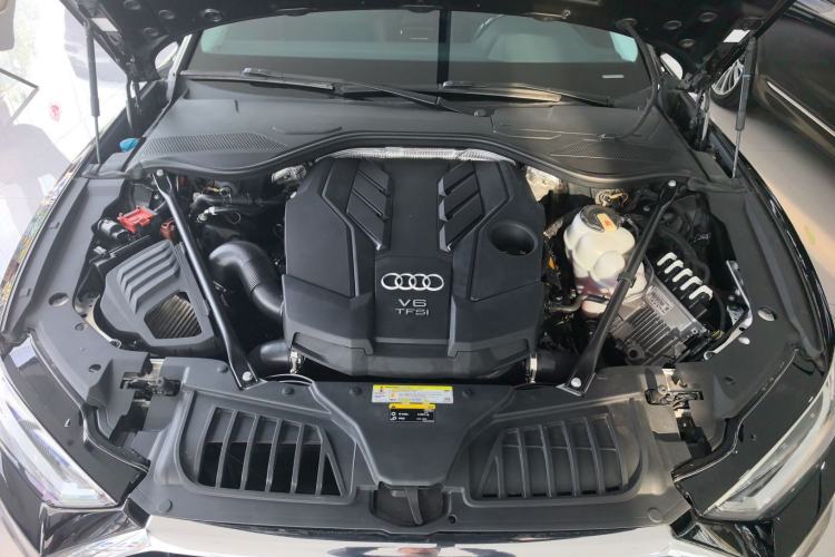 Used Audi A8 2019 Plus A8L 50 TFSI quattro Comfort Model Engine Bay