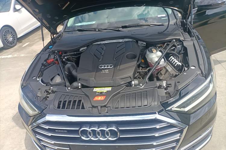 Used Audi A8 2019 Plus A8L 50 TFSI quattro Comfort Model Engine Bay