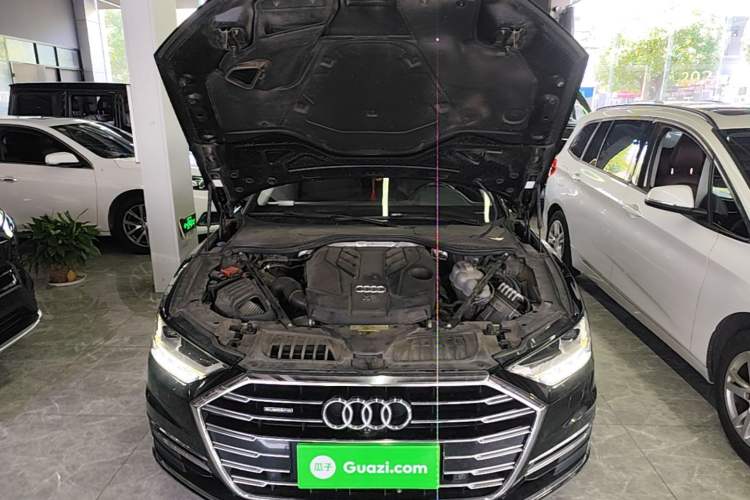 Used Audi A8 2019 Plus A8L 50 TFSI quattro Luxury Model Engine Bay