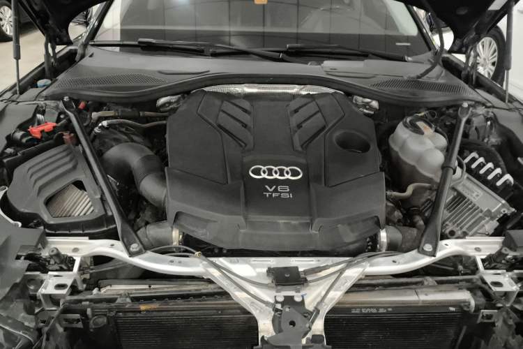 Used Audi A8 2019 Plus A8L 50 TFSI quattro Comfort Model Engine Bay