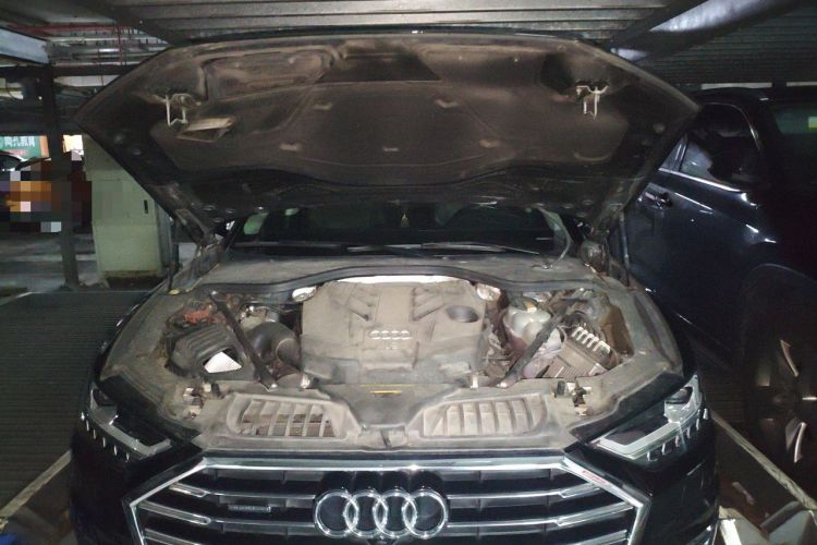 Used Audi A8 2019 A8L 50 TFSI quattro Luxury Model Engine Bay