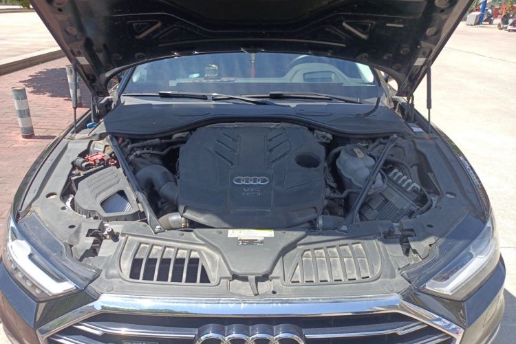 Used Audi A8 2019 Plus A8L 50 TFSI quattro Luxury Model Engine Bay