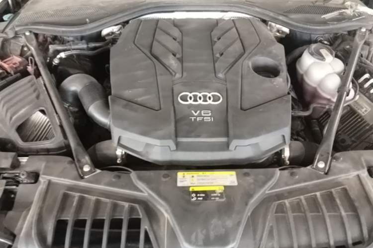 Used Audi A8 2019 A8L 55 TFSI quattro Luxury Model Engine Bay