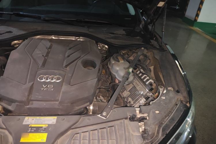 Used Audi A8 2019 Plus A8L 50 TFSI quattro Comfort Model Engine Bay Left