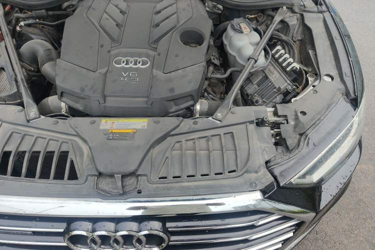 Used Audi A8 2019 Plus A8L 50 TFSI quattro Comfort Model Engine Bay Left
