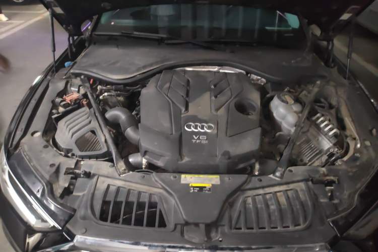 Used Audi A8 2019 Plus A8L 50 TFSI quattro Comfort Model Engine Bay