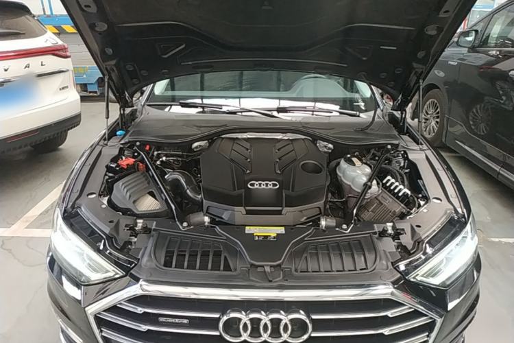 Used Audi A8 2019 Plus A8L 50 TFSI quattro Comfort Model Engine Bay