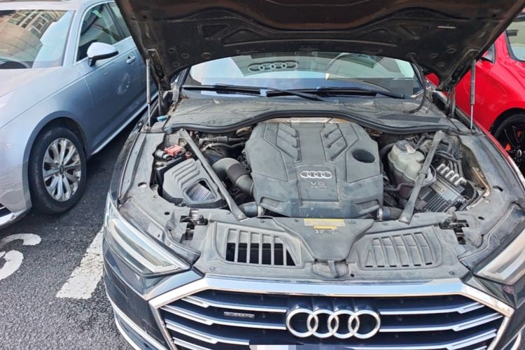Used Audi A8 2019 A8L 50 TFSI quattro Comfort Model Engine Bay Right