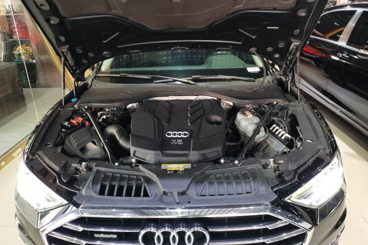 Used Audi A8 2019 Facelifted Plus A8L 50 TFSI quattro Comfort Version Engine Bay