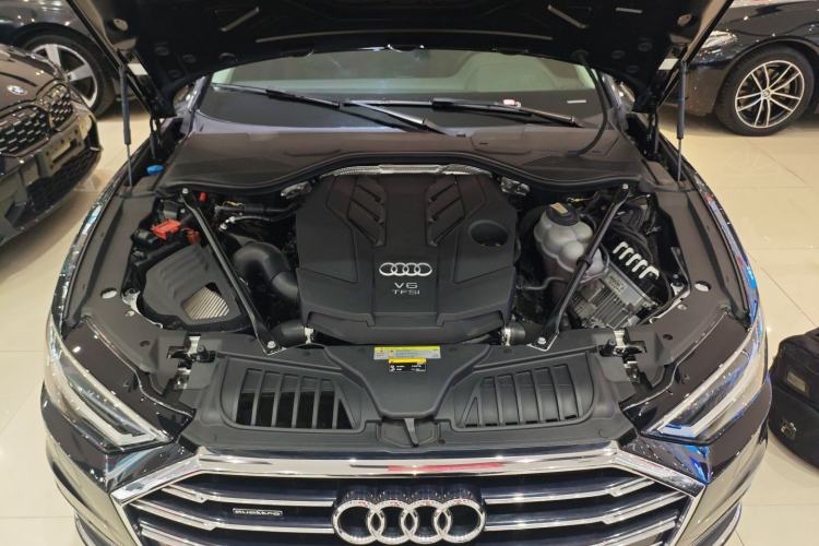 Used Audi A8 2019 Plus A8L 50 TFSI quattro Comfort Model Engine Bay
