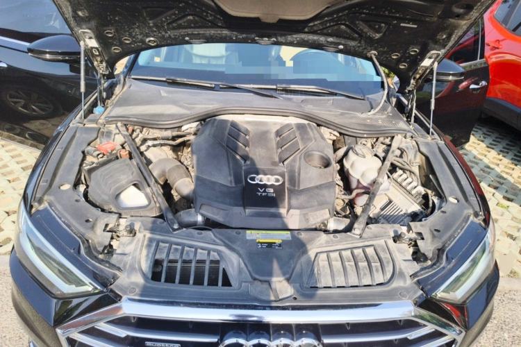 Used Audi A8 2019 Plus A8L 50 TFSI quattro Comfort Model Engine Bay
