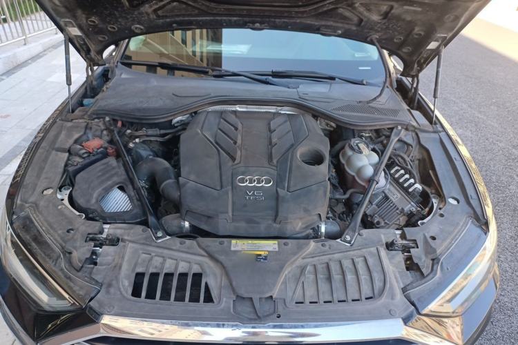 Used Audi A8 2019 Plus A8L 50 TFSI quattro Comfort Model Engine Bay