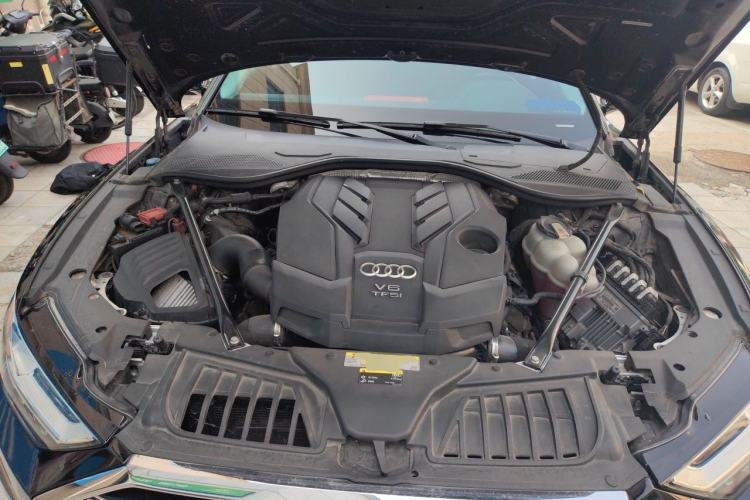 Used Audi A8 2019 A8L 50 TFSI quattro Luxury Model Engine Bay