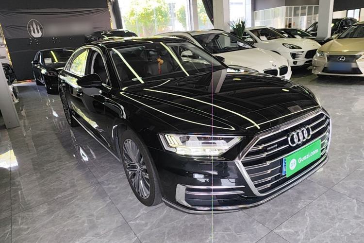 Used Audi A8 2019 Plus A8L 50 TFSI quattro Luxury Model Front Right 45 Deg