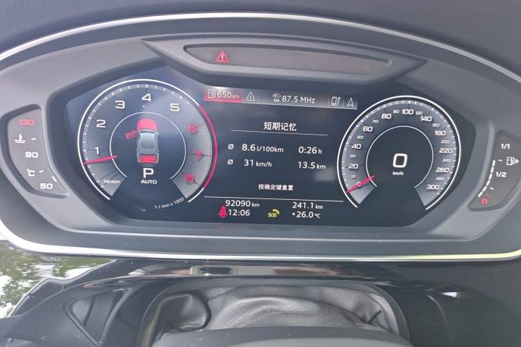 Used Audi A8 2019 Facelifted Plus A8L 50 TFSI quattro Comfort Version Instrument Cluster