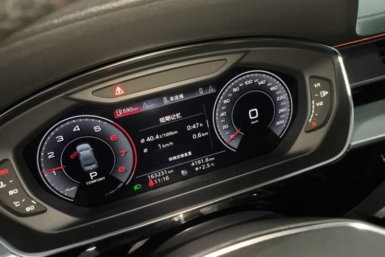 Used Audi A8 2019 Plus A8L 50 TFSI quattro Comfort Model Instrument Cluster
