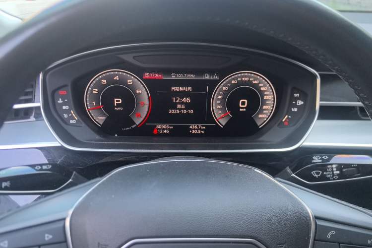 Used Audi A8 2019 Plus A8L 50 TFSI quattro Comfort Model Instrument Cluster