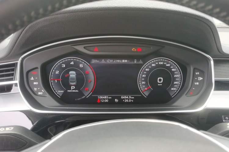 Used Audi A8 2019 Facelifted Plus A8L 50 TFSI quattro Comfort Version Instrument Cluster