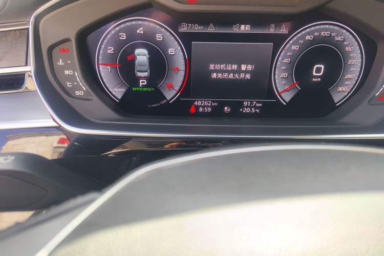 Used Audi A8 2019 Facelifted Plus A8L 50 TFSI quattro Comfort Version Odometer Close Up