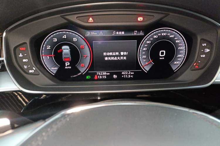 Used Audi A8 2019 Facelifted Plus A8L 50 TFSI quattro Luxury Edition Odometer Close Up