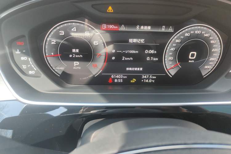 Used Audi A8 2019 Facelifted Plus A8L 50 TFSI quattro Comfort Version Odometer Close Up
