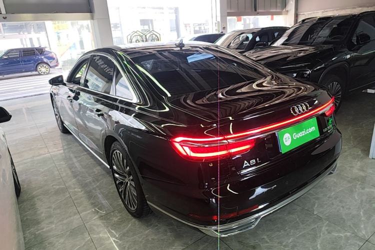 Used Audi A8 2019 Plus A8L 50 TFSI quattro Luxury Model Rear Left 45 Deg