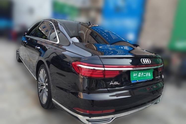 Used Audi A8 2019 A8L 50 TFSI quattro Luxury Model Rear Left 45 Deg