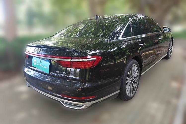 Used Audi A8 2019 Plus A8L 50 TFSI quattro Comfort Model Rear Right 45 Deg