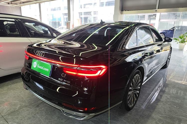 Used Audi A8 2019 Plus A8L 50 TFSI quattro Luxury Model Rear Right 45 Deg