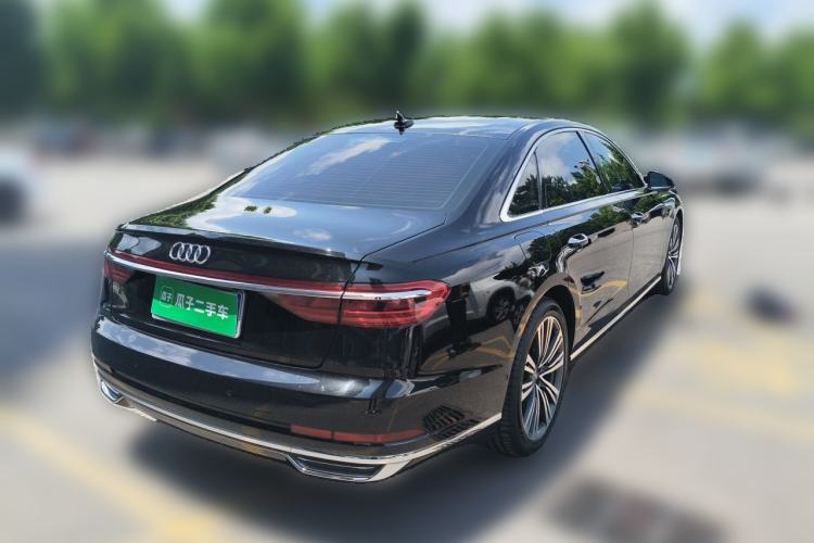 Used Audi A8 2019 Plus A8L 55 TFSI quattro Prestige Edition Rear Right 45 Deg