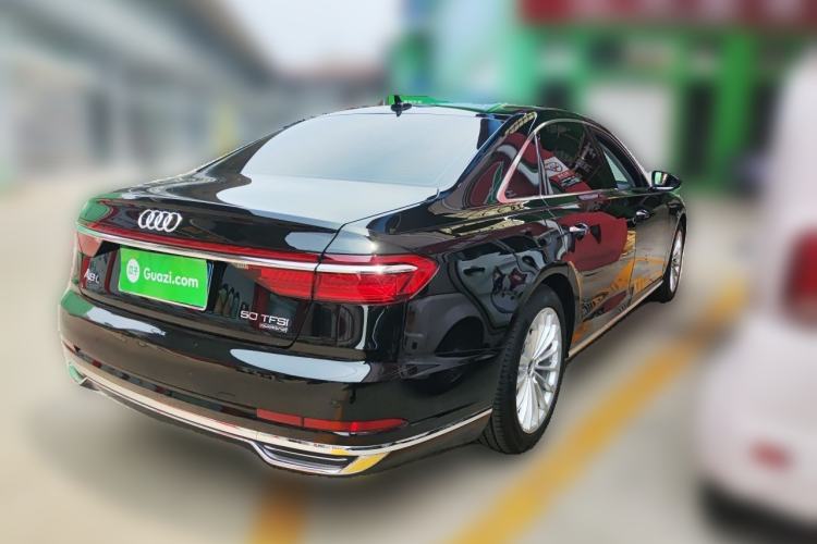 Used Audi A8 2019 A8L 50 TFSI quattro Comfort Model Rear Right 45 Deg