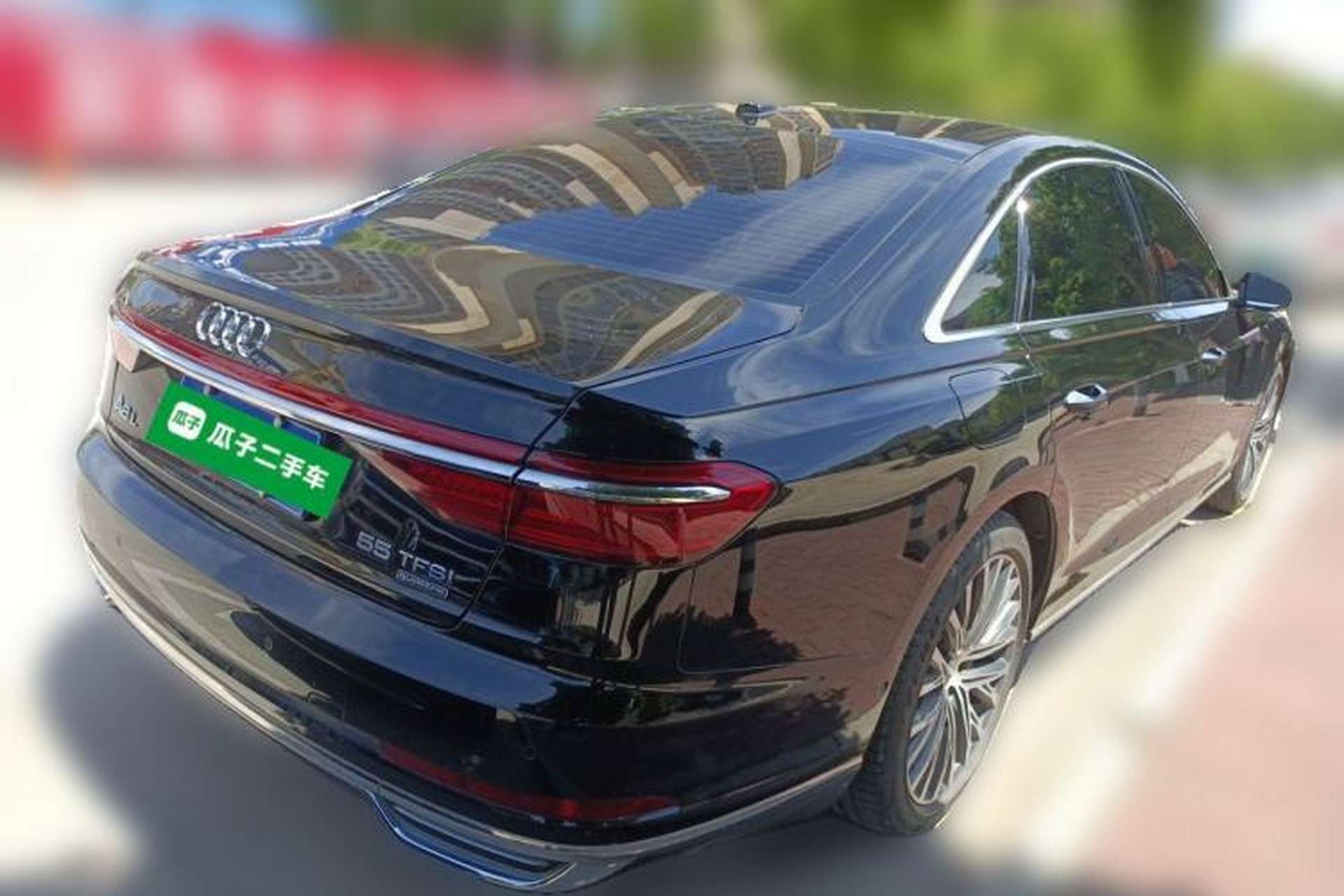 Used Audi A8 2019 Plus A8L 50 TFSI quattro Luxury Model Rear Right 45 Deg