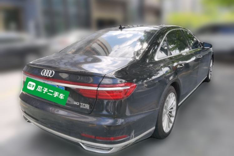 Used Audi A8 2019 Plus A8L 50 TFSI quattro Comfort Model Rear Right 45 Deg