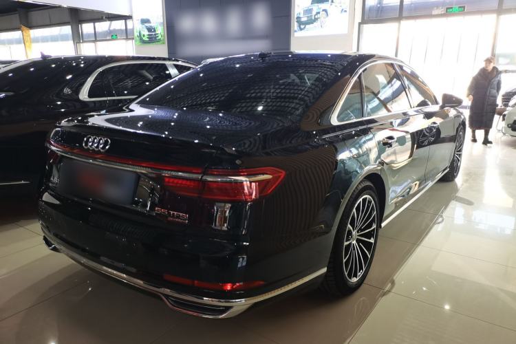 Used Audi A8 2019 Facelifted Plus A8L 50 TFSI quattro Comfort Version Rear Right 45 Deg