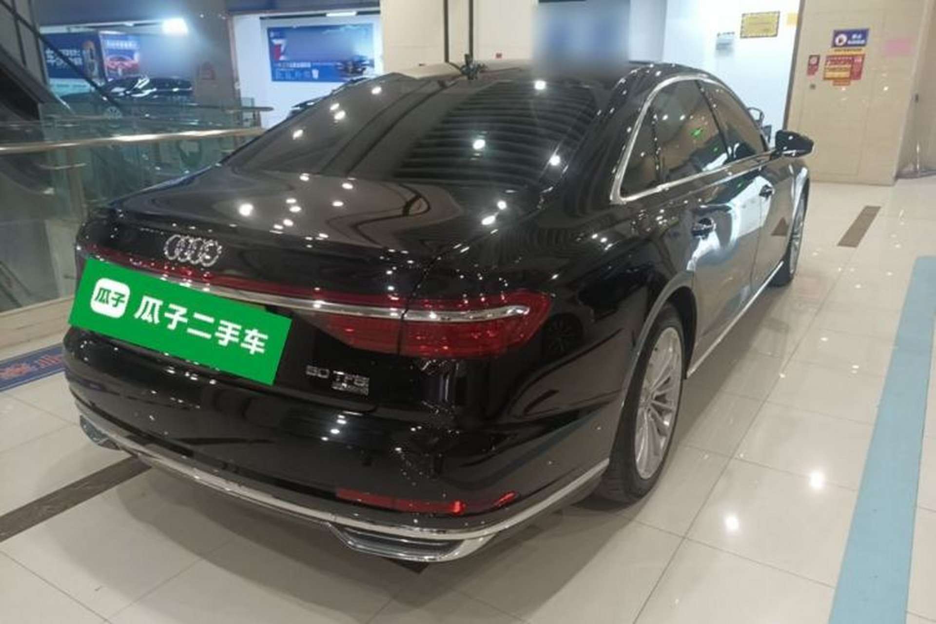 Used Audi A8 2019 Plus A8L 50 TFSI quattro Comfort Model Rear Right 45 Deg