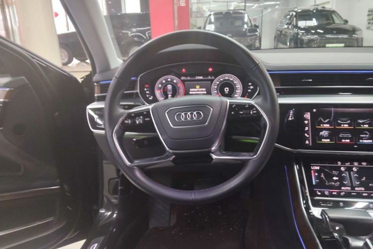 Used Audi A8 2019 Plus A8L 50 TFSI quattro Luxury Model Steering Wheel