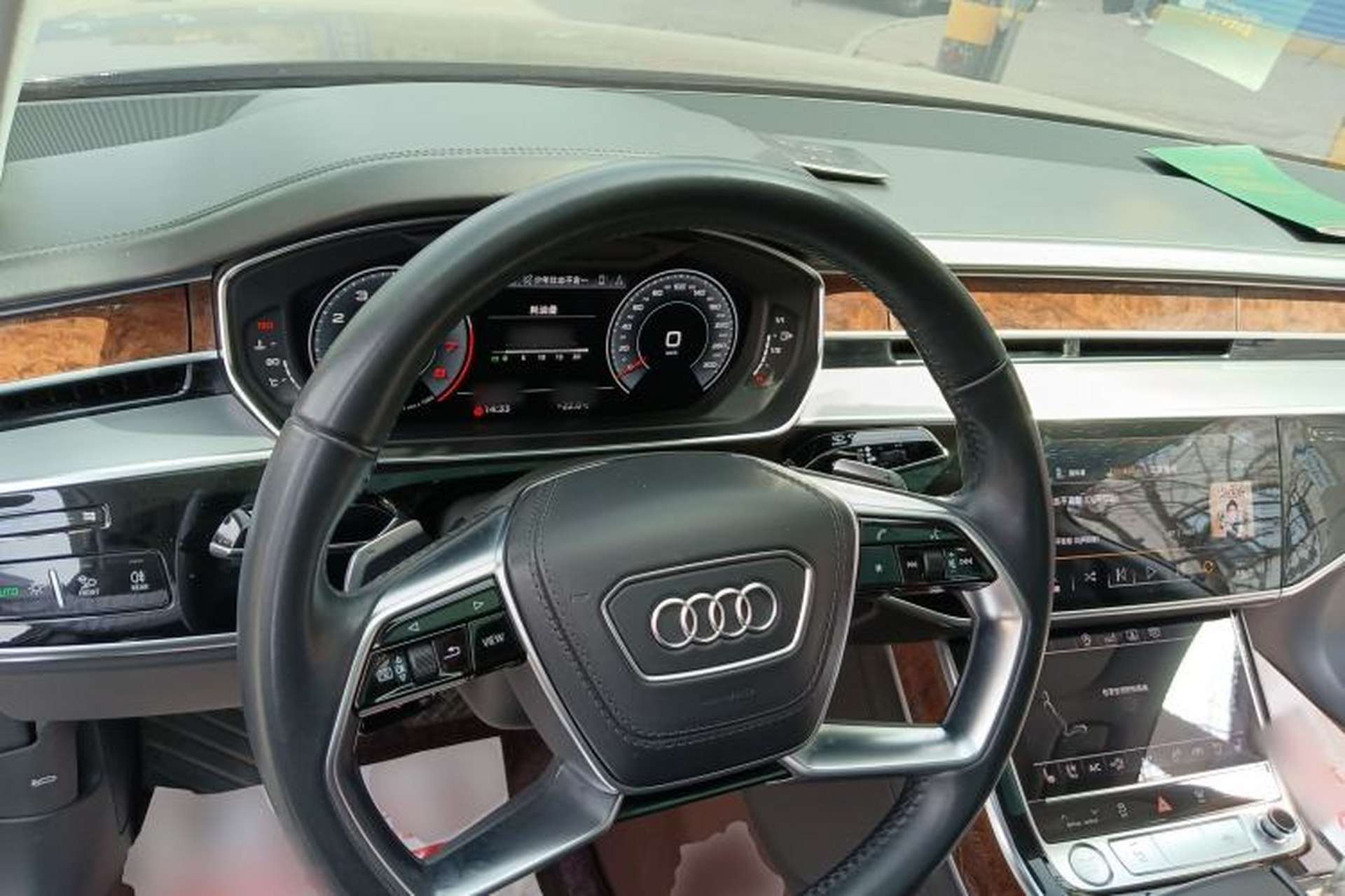 Used Audi A8 2019 A8L 55 TFSI quattro Luxury Model Steering Wheel