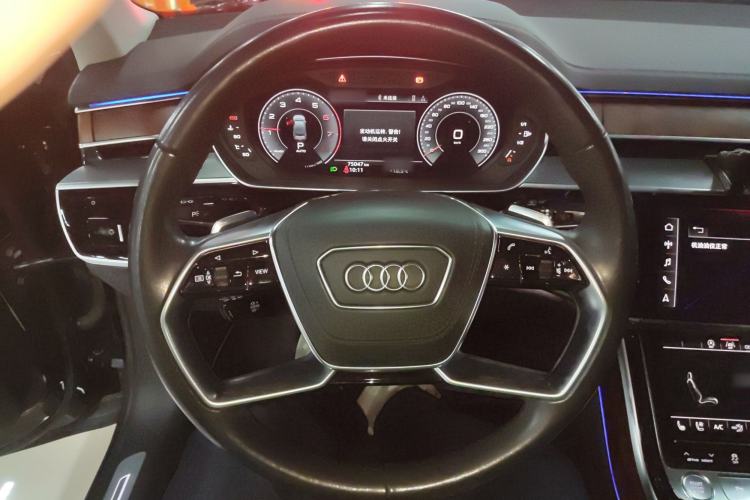 Used Audi A8 2019 Plus A8L 50 TFSI quattro Luxury Model Steering Wheel