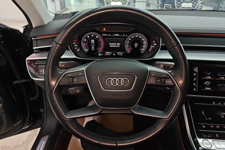 Used Audi A8 2019 Plus A8L 50 TFSI quattro Comfort Model Steering Wheel