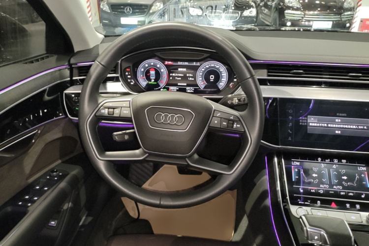 Used Audi A8 2019 Plus A8L 50 TFSI quattro Comfort Model Steering Wheel