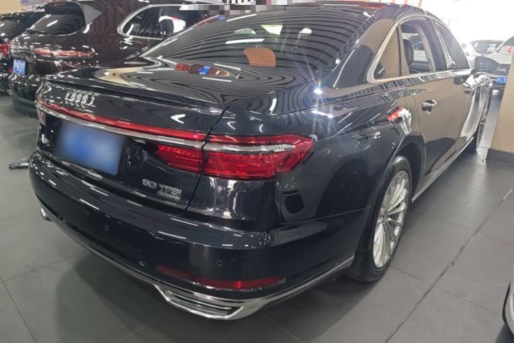 Used Audi A8 2019 Facelifted Plus A8L 50 TFSI quattro Comfort Version Rear Right 45 Deg