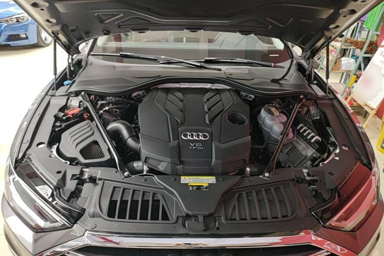 Used Audi A8 2019 Facelifted Plus A8L 50 TFSI quattro Comfort Version Engine Bay