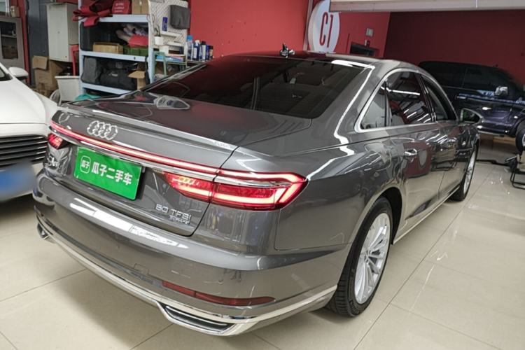 Used Audi A8 2019 Facelifted Plus A8L 50 TFSI quattro Comfort Version Rear Right 45 Deg