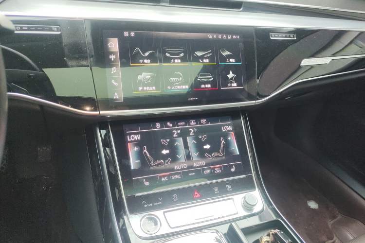 Used Audi A8 2021 A8L 50 TFSI quattro Comfort Model Audio And AC Panel