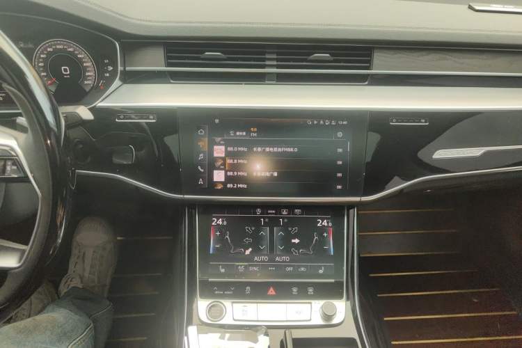 Used Audi A8 2021 A8L 50 TFSI quattro Comfort Model Audio And AC Panel