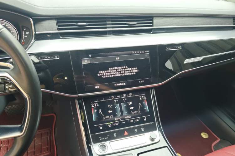Used Audi A8 2021 A8L 50 TFSI quattro Comfort Model Audio And AC Panel
