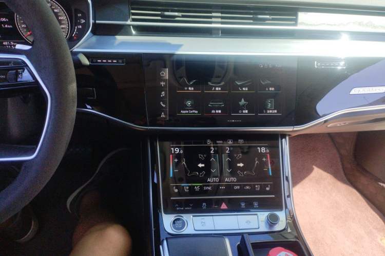 Used Audi A8 2021 A8L 50 TFSI quattro Comfort Model Audio And AC Panel